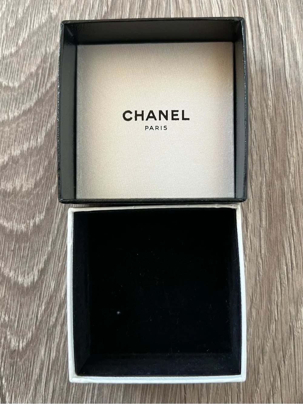 CHANEL velvet satin